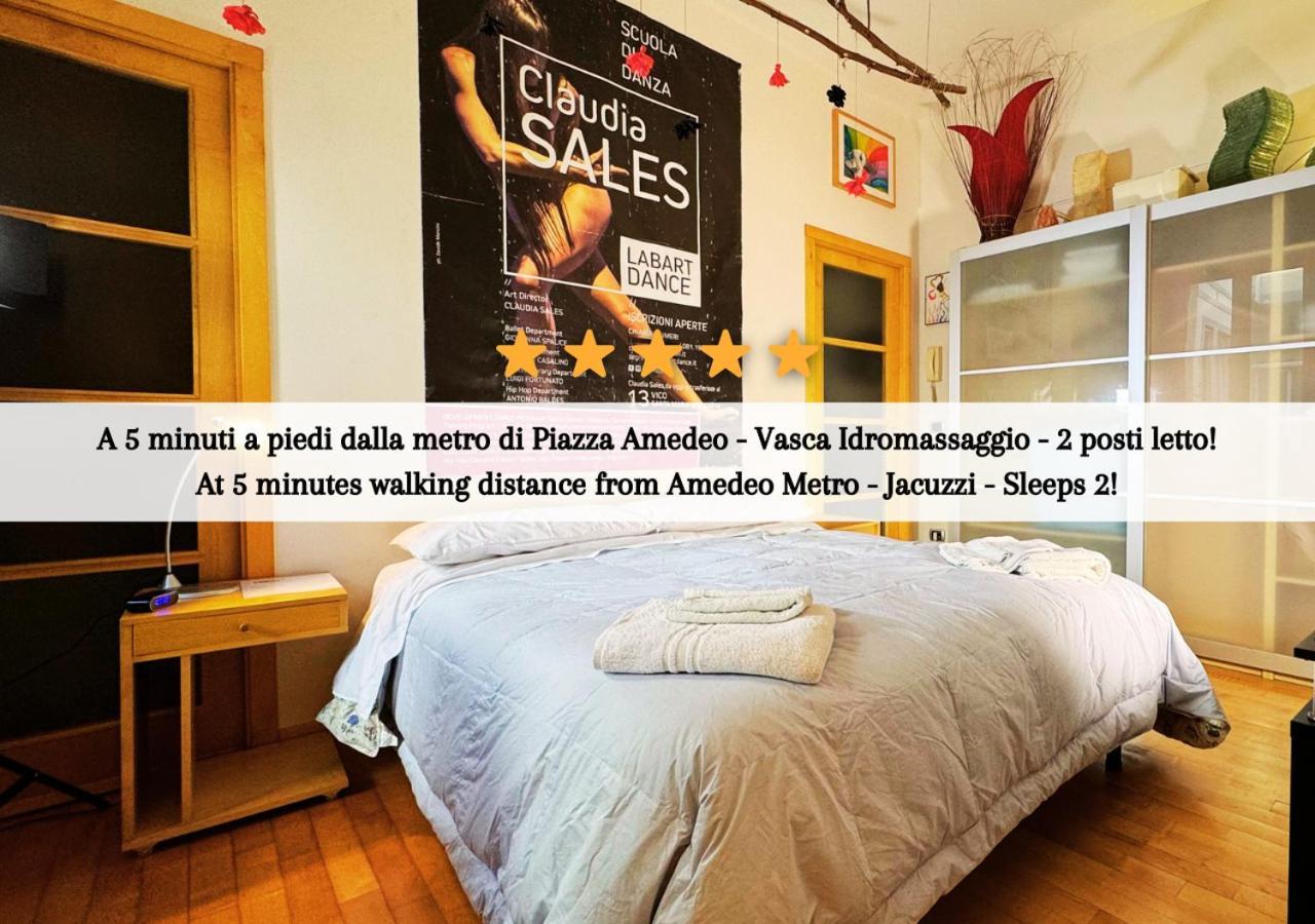 Apartamento Metro Amedeo - Stanza Privata Con Vasca Idromassaggio Nápoles Exterior foto